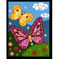 Mini mozaika - motýle